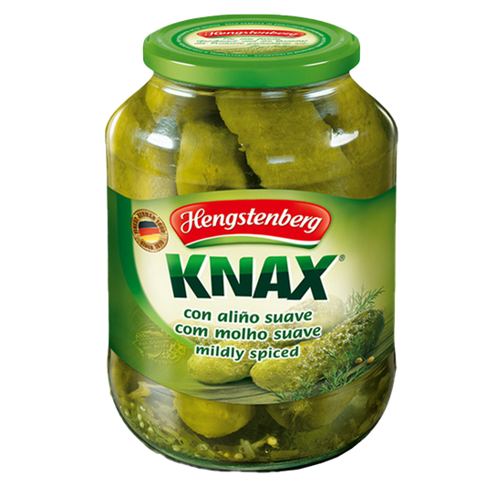 Hengstenberg Knax Crunchy Gherkins