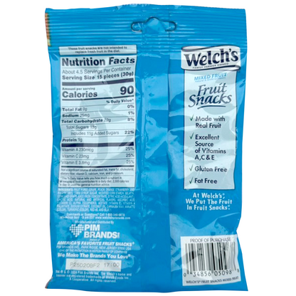 Welch's Fruit Snacks Mixed Fruit