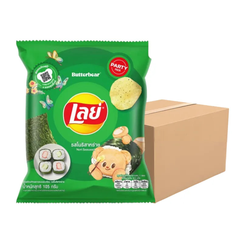 LAYS CLASSIC NORI SEAWEED 105g x14