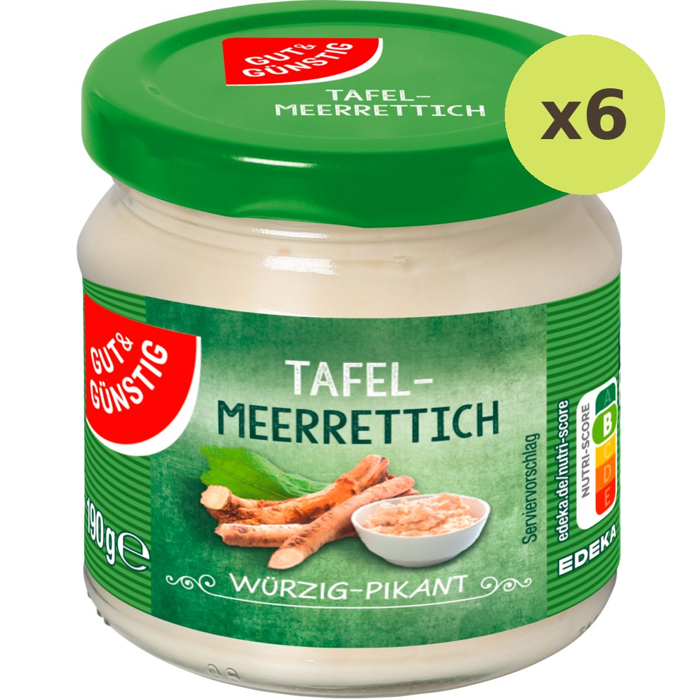 Gut & Gunstig Tafel Meerrettich