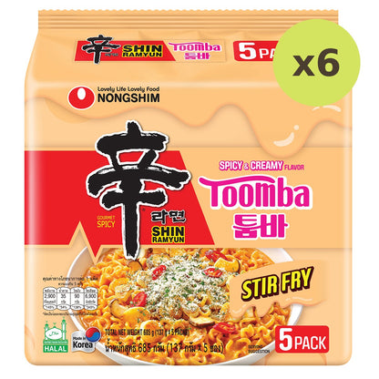 Nongshim Ramyun Stir Fry Toomba Spicy & Creamy