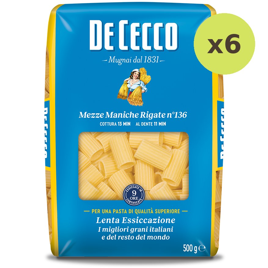 De Cecco Mezze Maniche #136