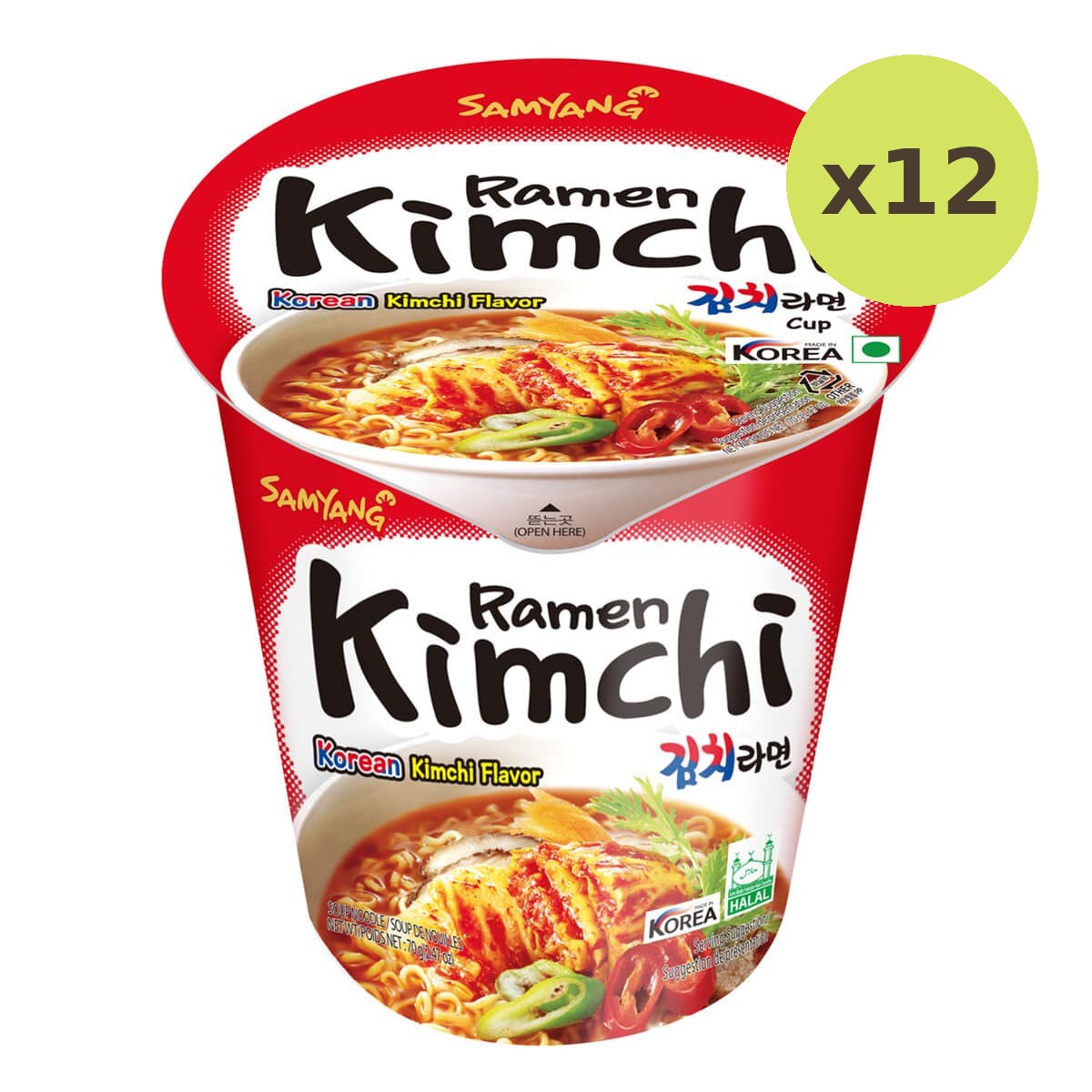 Samyang Kimchi Ramen Cup