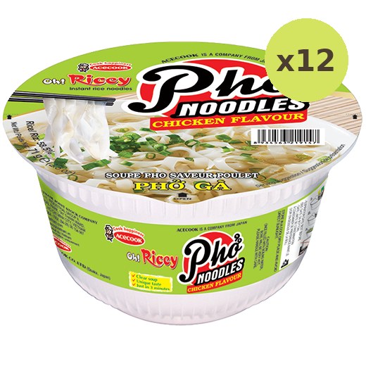 Oh! Ricey Pho Noodles Chicken Flavour