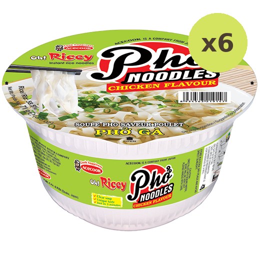 Oh! Ricey Pho Noodles Chicken Flavour