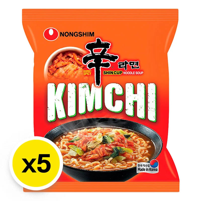 Nongshim Shin Ramyun Noodle Spicy Kimchi 120g