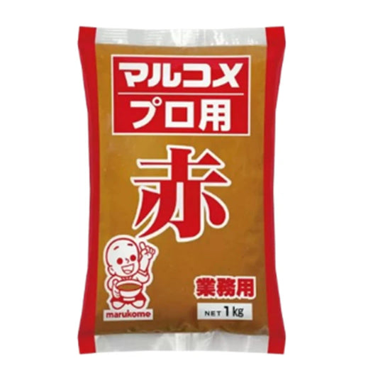 Marukome Aka Miso Made With Soybean Shinshu Red Rice And Salt