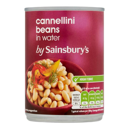 Sainsbury's Cannellini Beans In Water