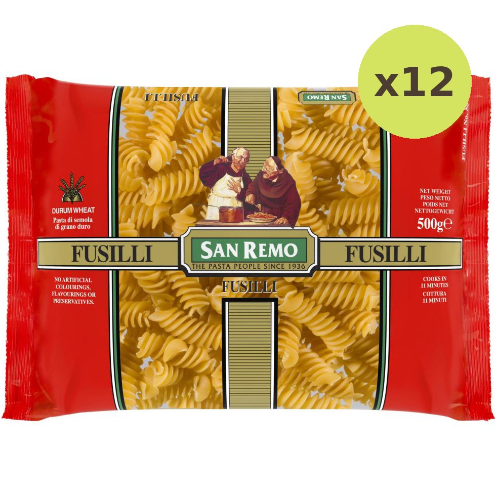Sanremo Fusilli Pasta