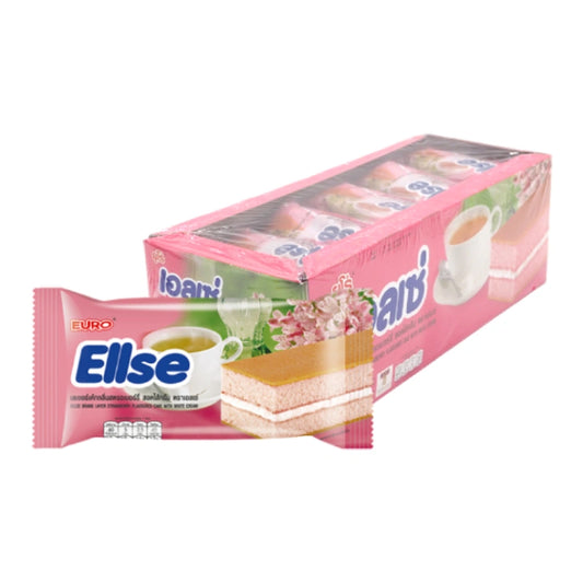 ELLSE Layer Cake Strawberry 24 Pcs 15g