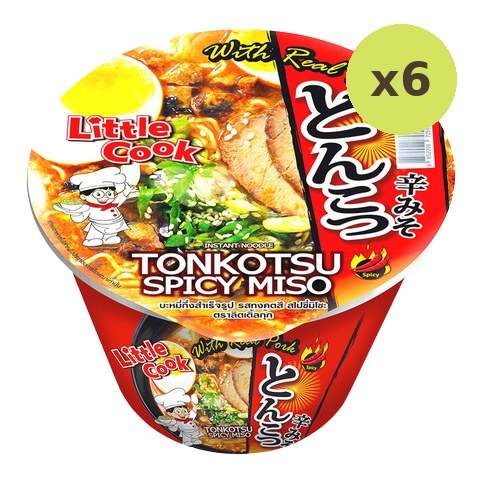 Little Cook Instant Noodle Tonkotsu Spice Miso