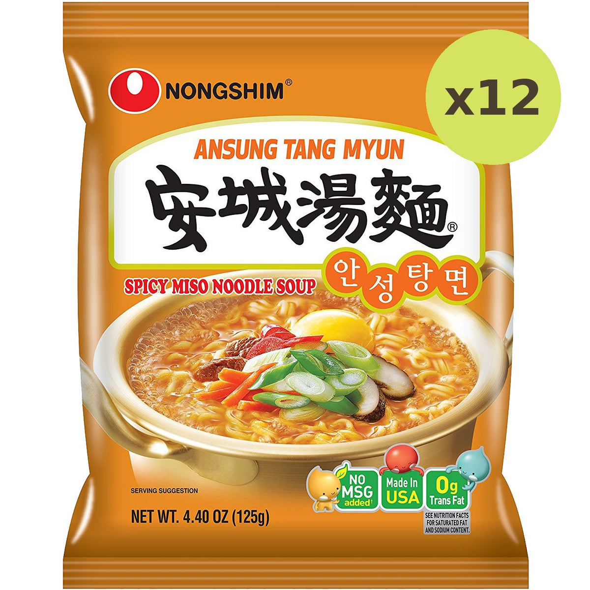 Nong Shim Ansung Tangmyun Noodle
