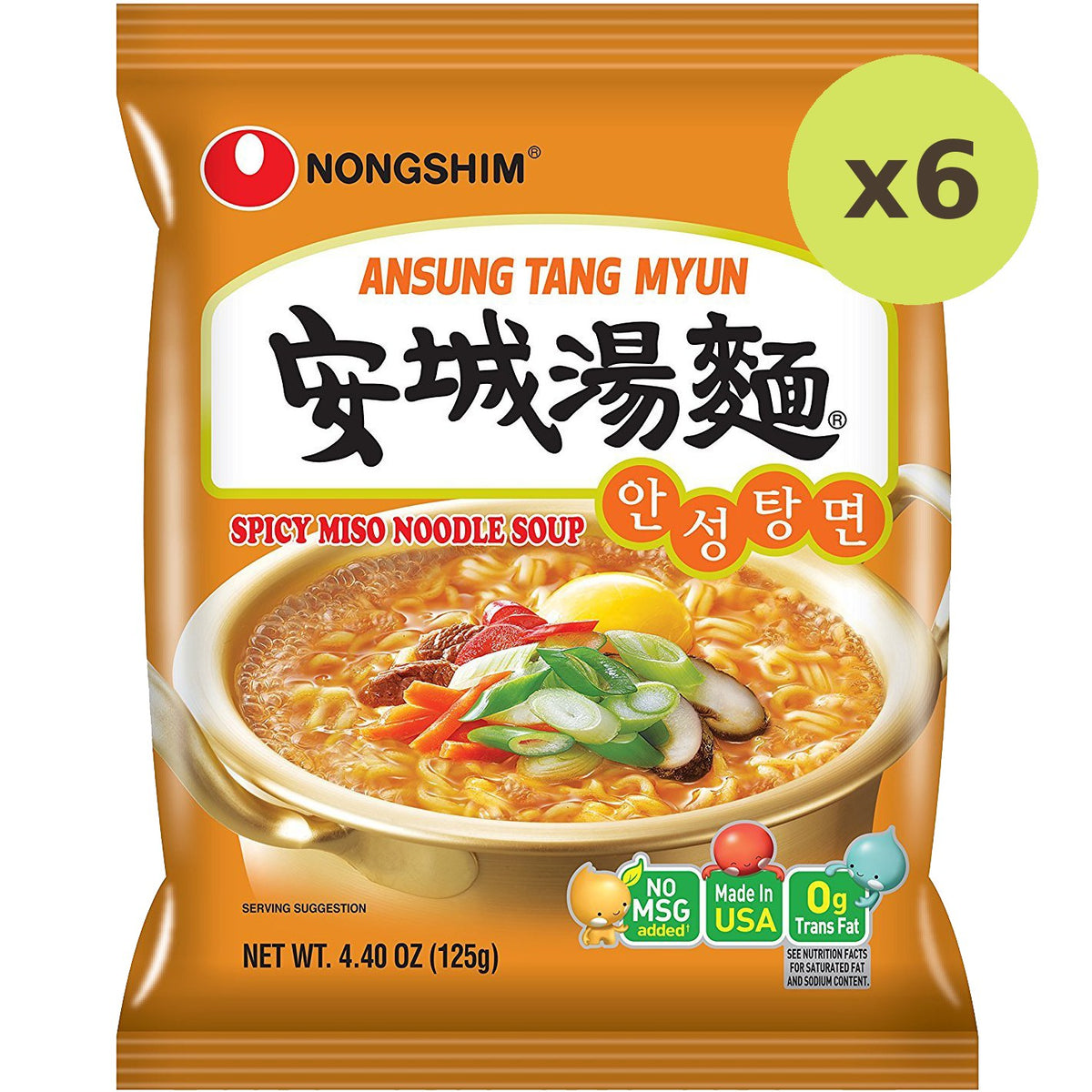 Nong Shim Ansung Tangmyun Noodle