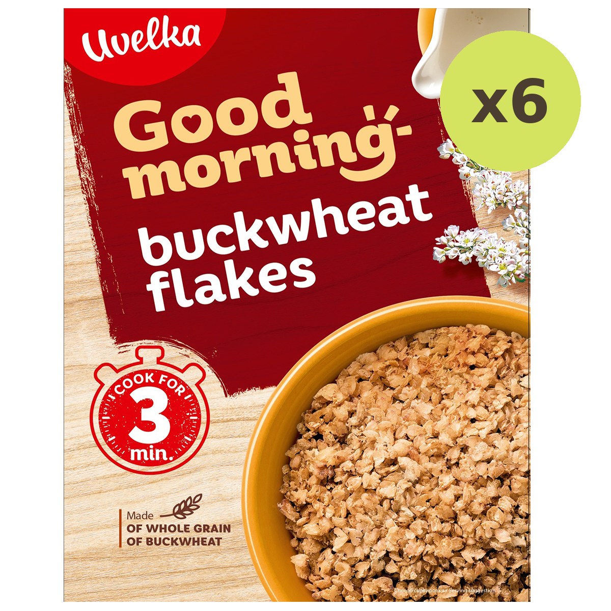 Uvelka Buckwheat Flakes