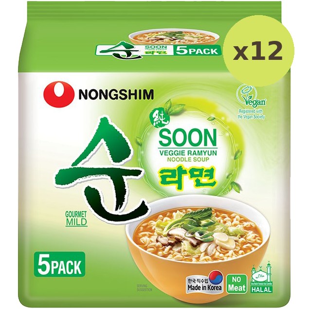 Nong Shim Soon Veggie Ramyun