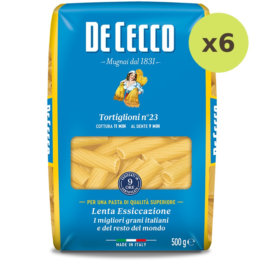 De Cecco Pasta Tortiglioni #23