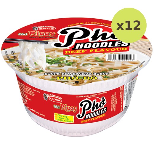 Oh! Ricey Pho Noodles Beef Flavour