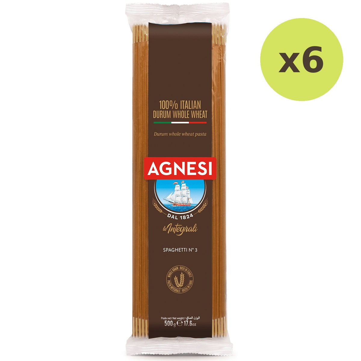 Agnesi Wholewheat Spaghetti