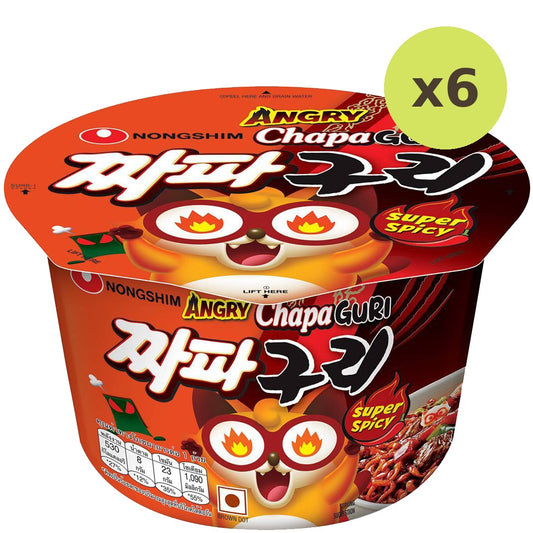 Nongshim Angry Chapaguri Super Spicy Noodle Soup