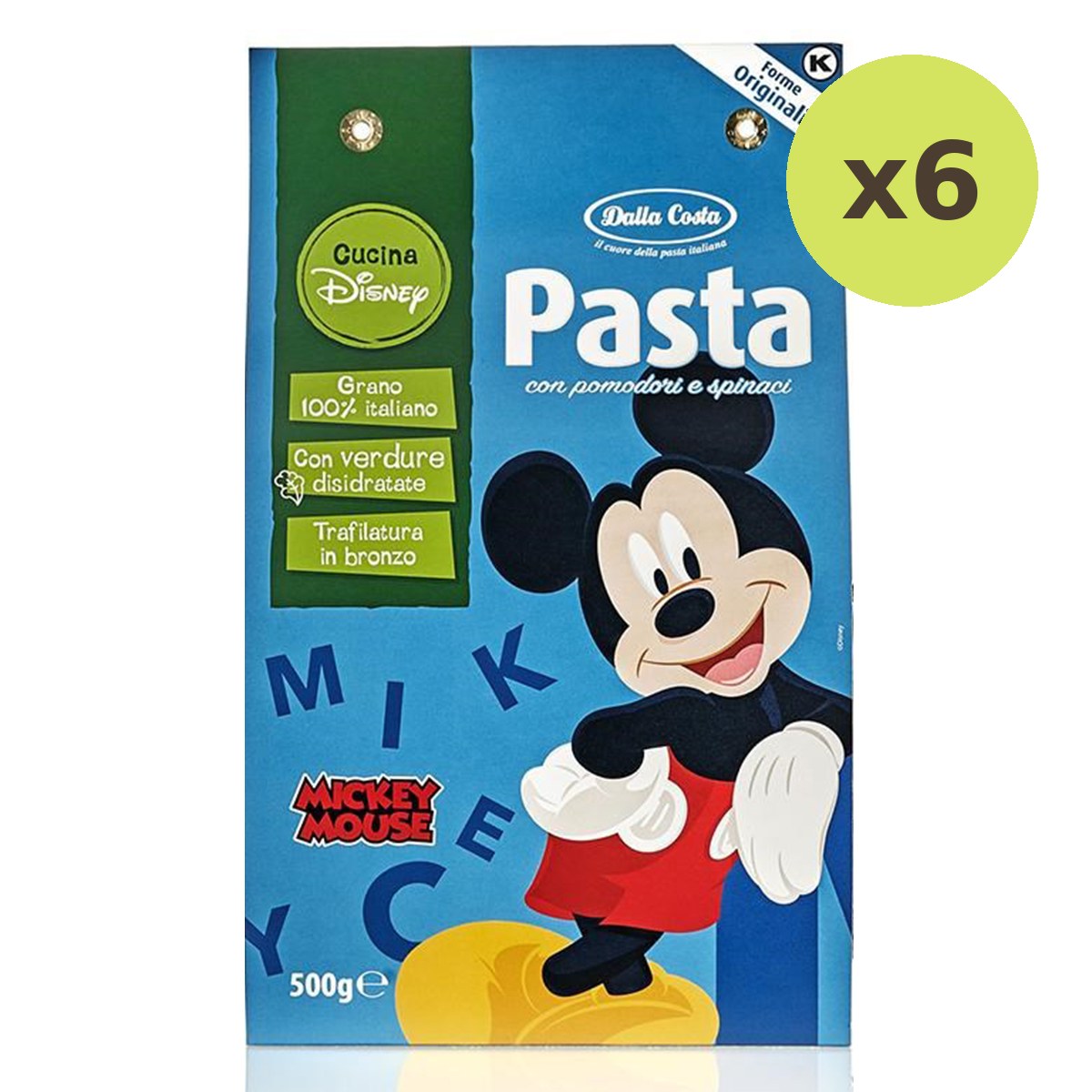 Dalla Costa Micky Pasta Tomato And Spinach