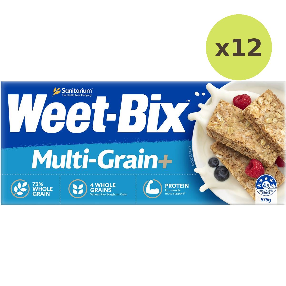 Sanitarium Weet Bix Blends Multi Grain+ Breakfast Cereal