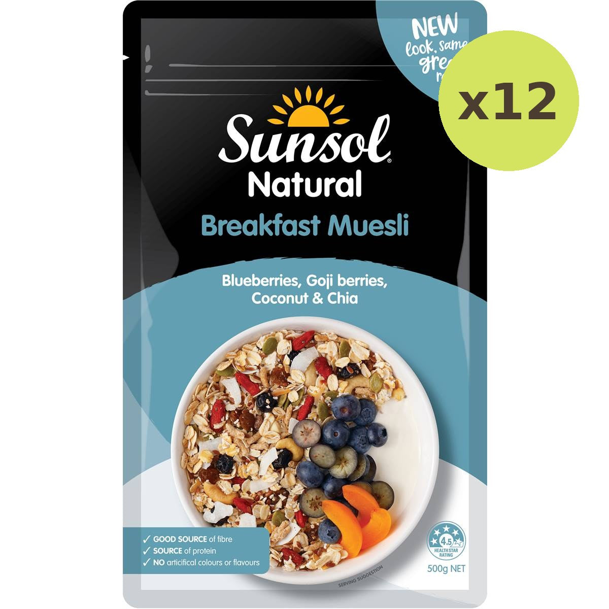 Sunsol Ancient Grains & Superfruits Muesli