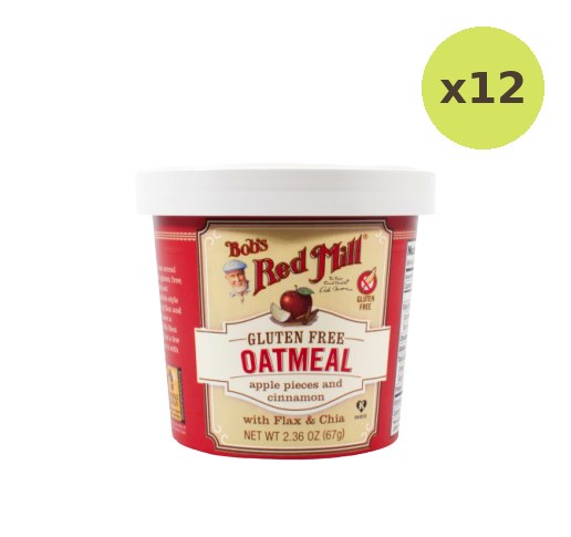 Bob's Red Mill Gluten Free Oatmeal Apple Piece & Chia