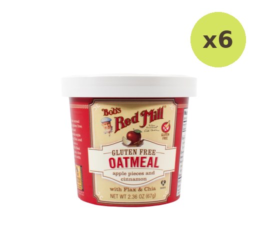 Bob's Red Mill Gluten Free Oatmeal Apple Piece & Chia