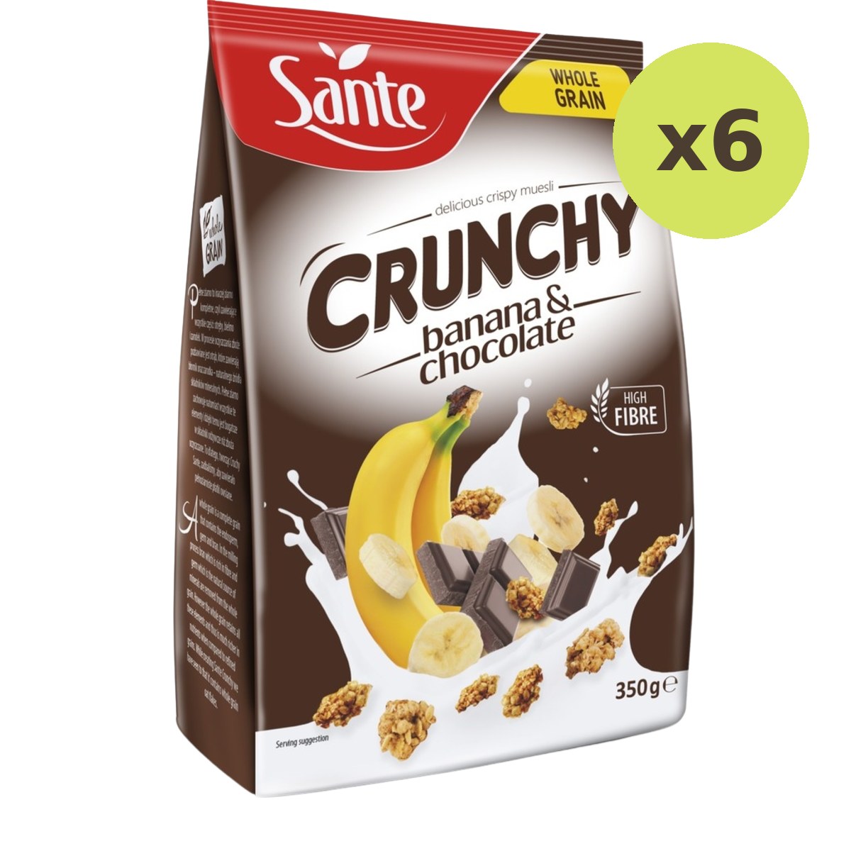 Sante Crunchy Banana Oat Flakes