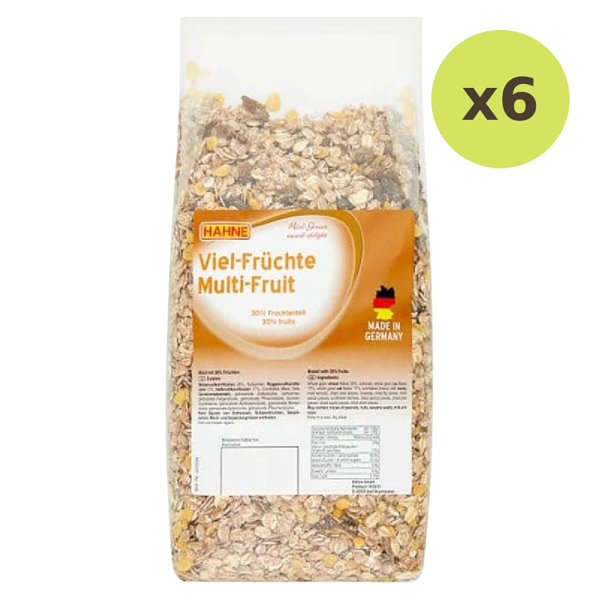 Hahne Fruit Muesli No Sugar