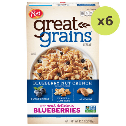 Post Great Grains Blueberry Nut Crunch Cereal