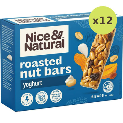 Nice & Natural Roasted Nut Bars Yoghurt