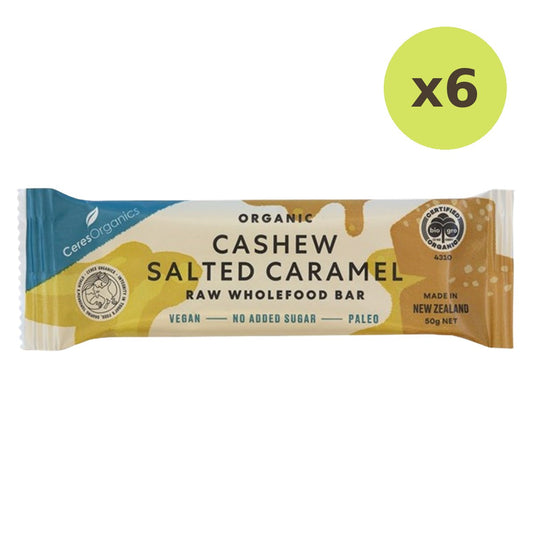 Ceres Organic Cashew Salted Caramel Bar