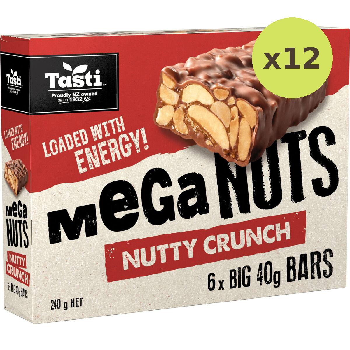 Tasti Mega Nuts Nutty Crunch Bars