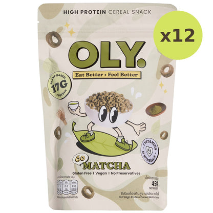 Oly High Protein Cereal Matcha