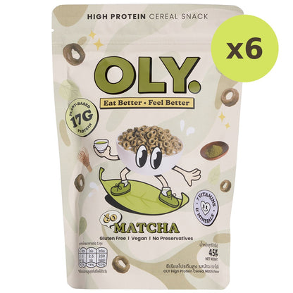 Oly High Protein Cereal Matcha