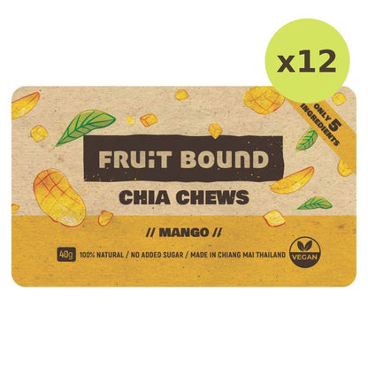 Fruit Bound Chia Fruit Bar Mango Flavor