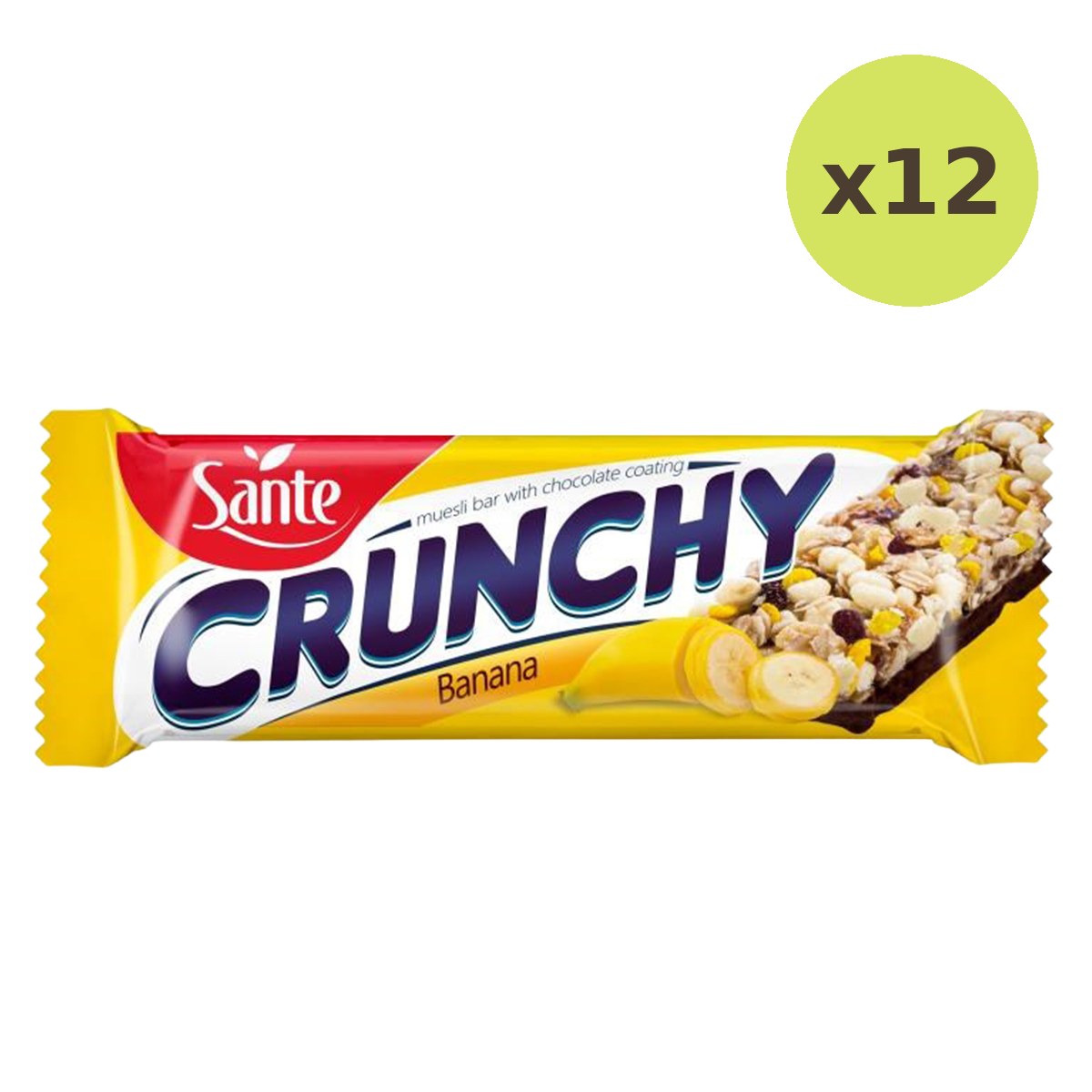 Sante Muesli Bar Banana With Chocolate
