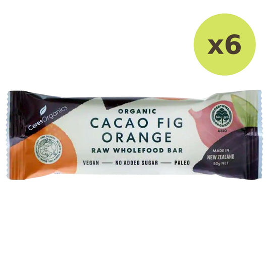 Ceres Organic Cacao Fig Orange Bar