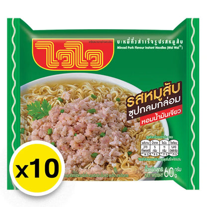 Waiwai Instant Noodle Minced Pork 60g