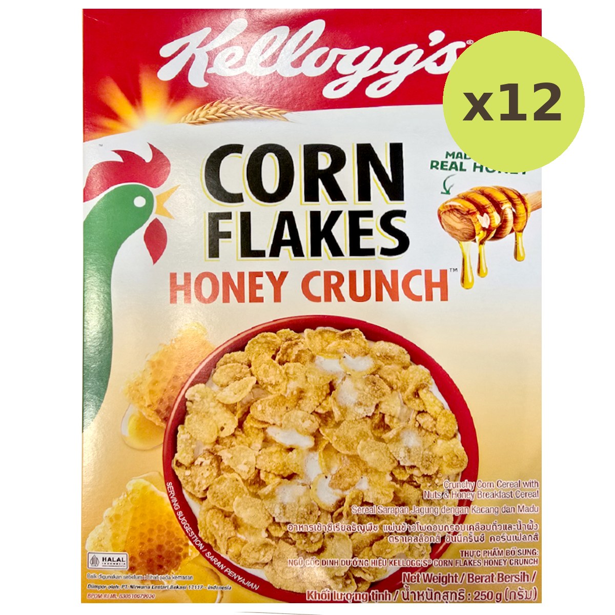 Kelloggs Honey Crunch Corn Flakes