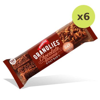 Poppins Granolies Oat Bar Chocolate Brownie