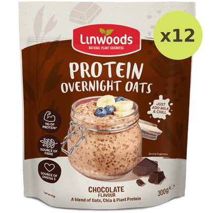 Linwoods Chocolate Protein Overnight Oats