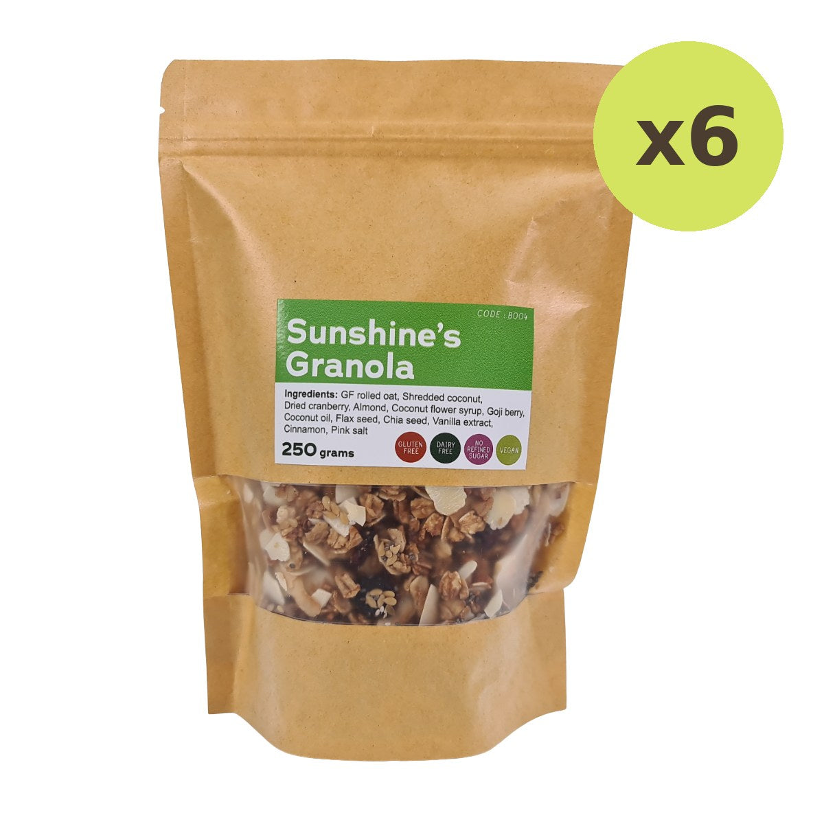 Sunshine Almond Dark Chocolate Granola