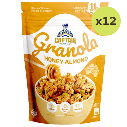 Captain Oats Honey Almond Granola