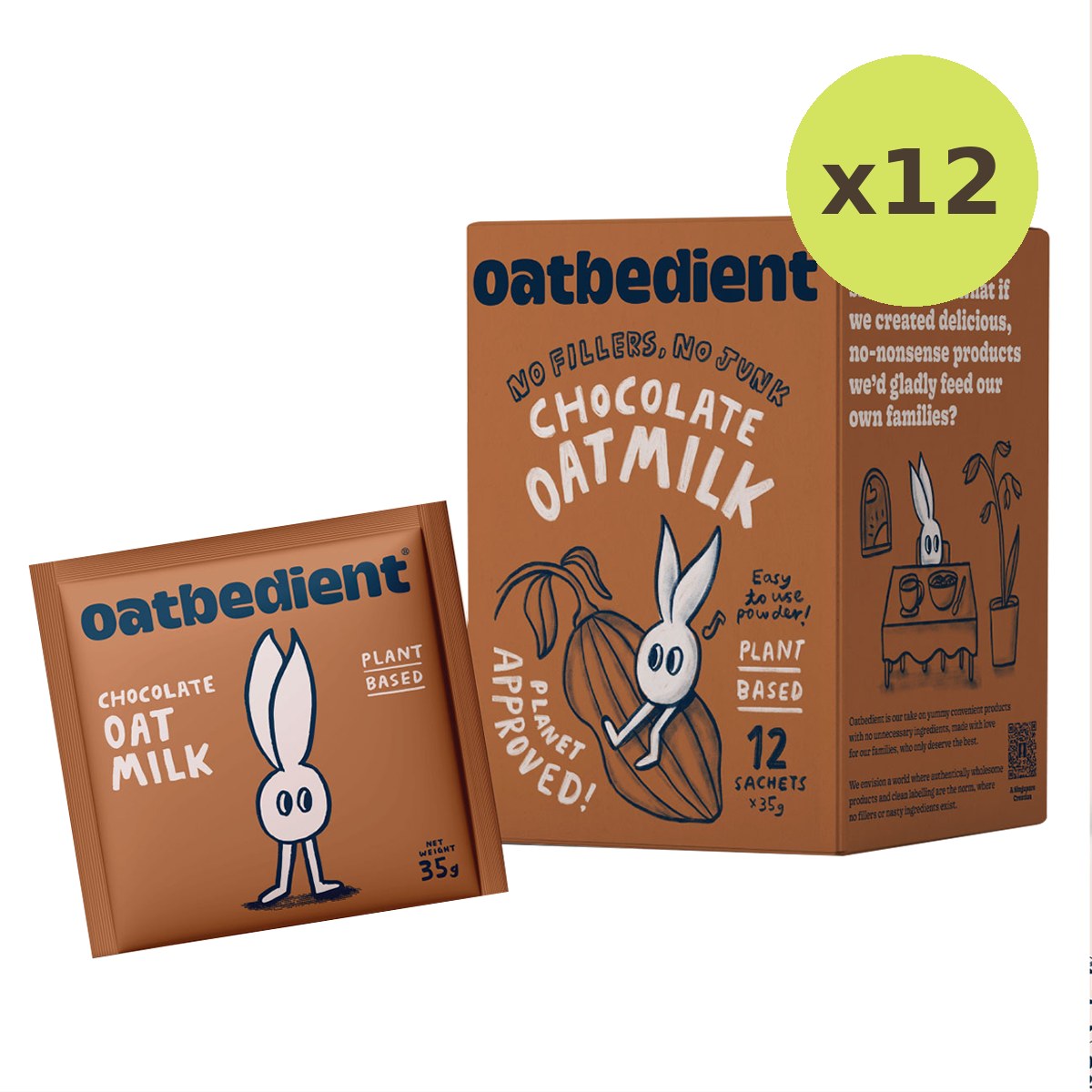 Oatbedient Chocolate Oatmilk