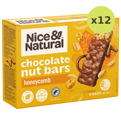 Nice & Natural Nut Bars Honeycomb