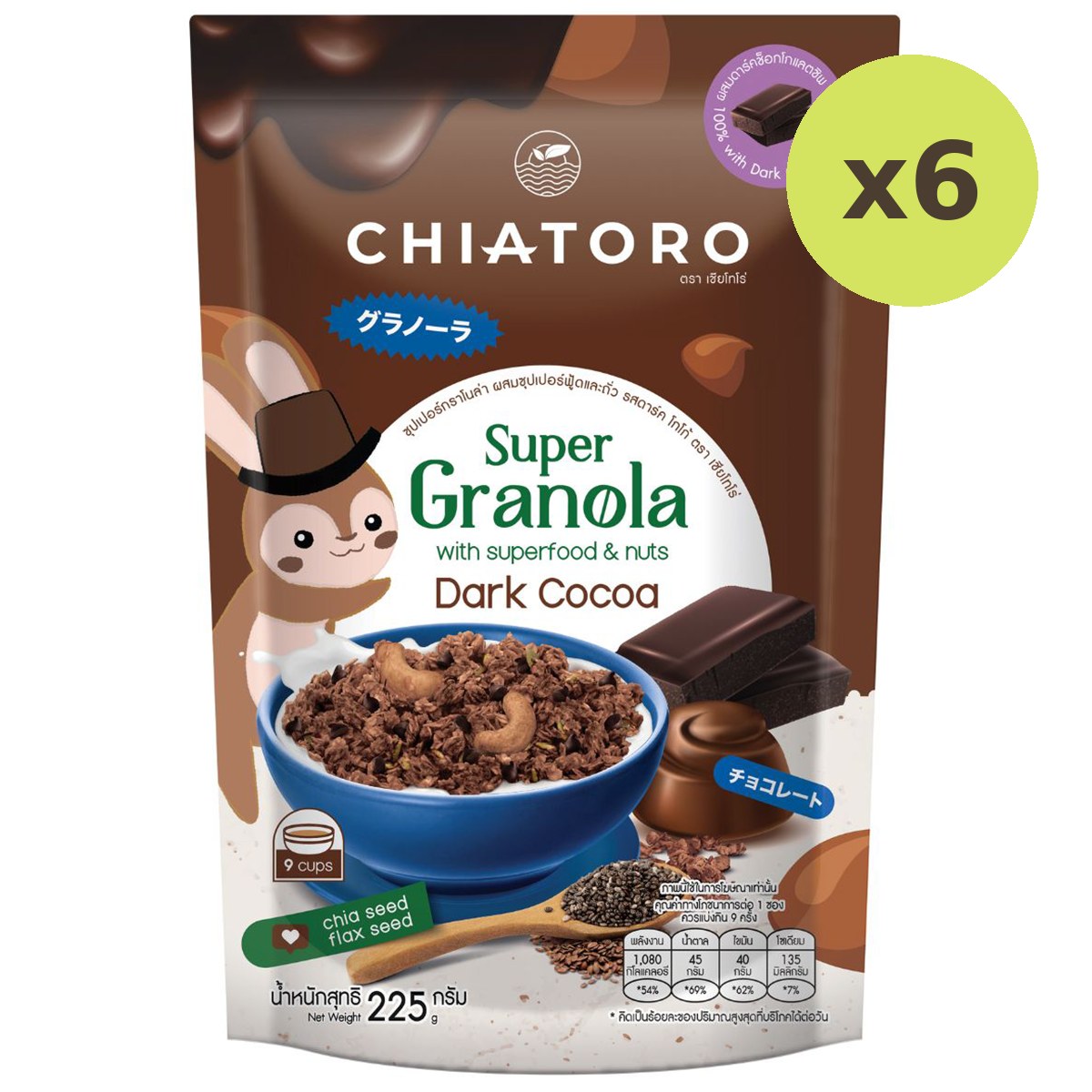 Chiatoro Super Granola (Dark Cocoa)
