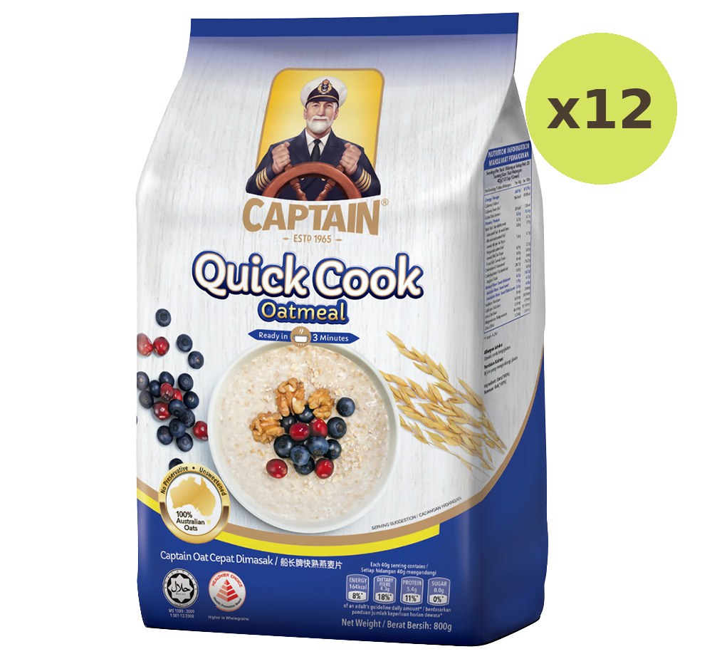 Captain Quick Cooking Oatmeal