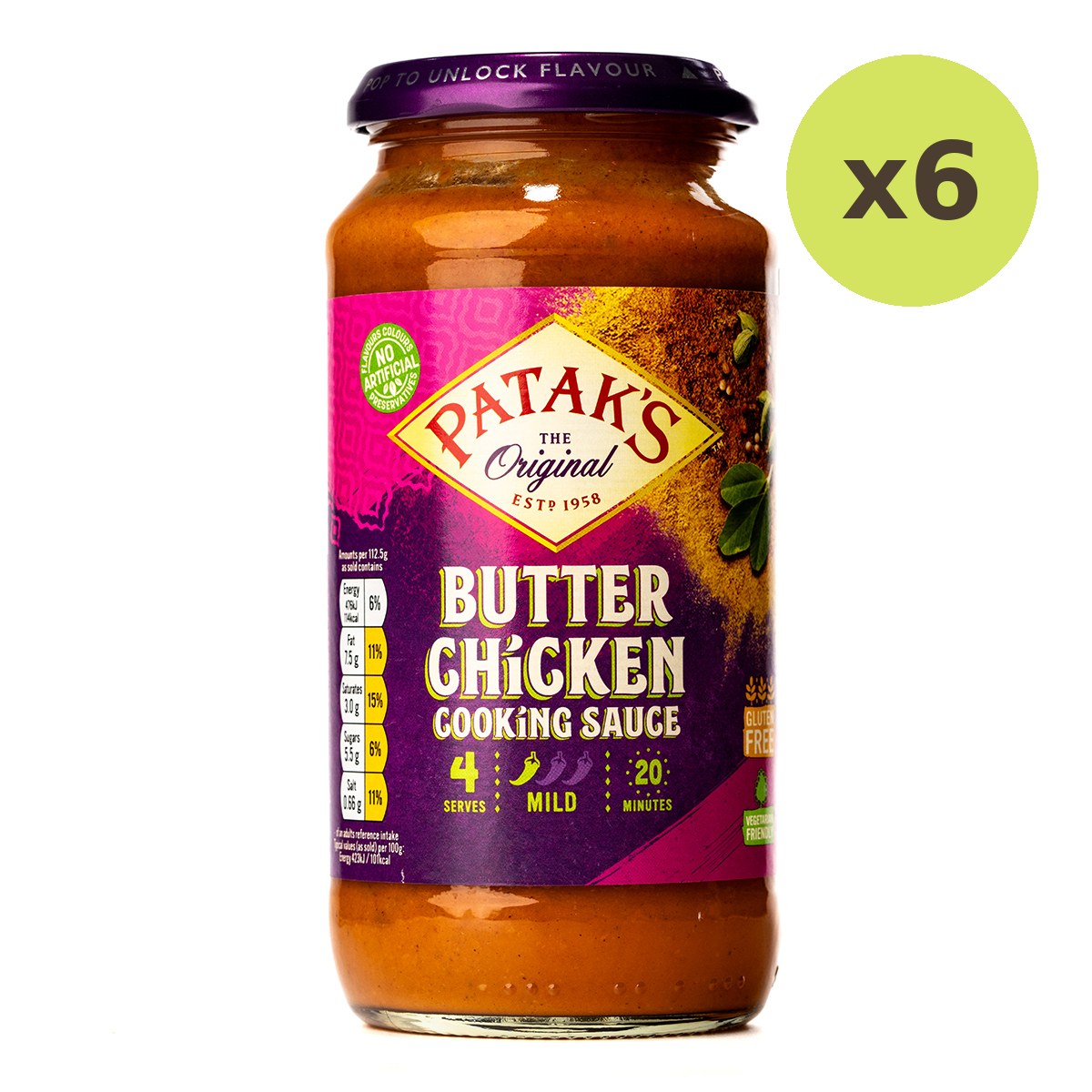 Patak's Butter Chicken Cooking Sauce